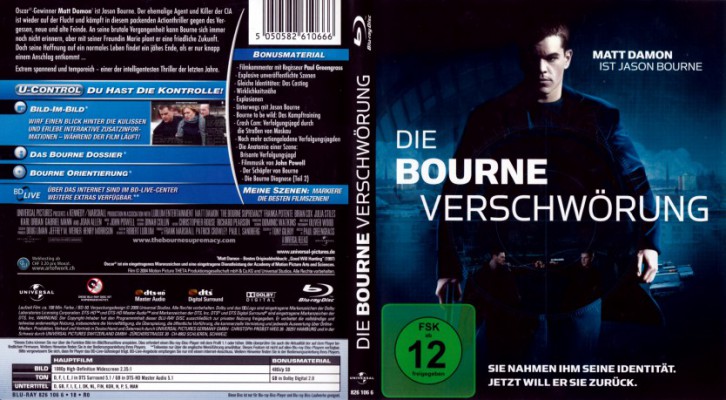 poster BOURNE2 - Die Bourne Verschwörung  (2004)